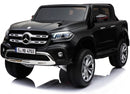 Macchina Elettrica per Bambini 2 Posti 12V Mp4 con Licenza Mercedes Classe X Pick-up Nera