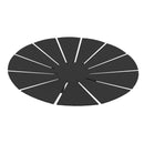 Braciere da Esterno a Legna in Acciaio 68,4x68,4x11,3 cm Flig Austin Sunny Nero