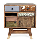 Comodino Dhaval 50x40x55 cm in Legno