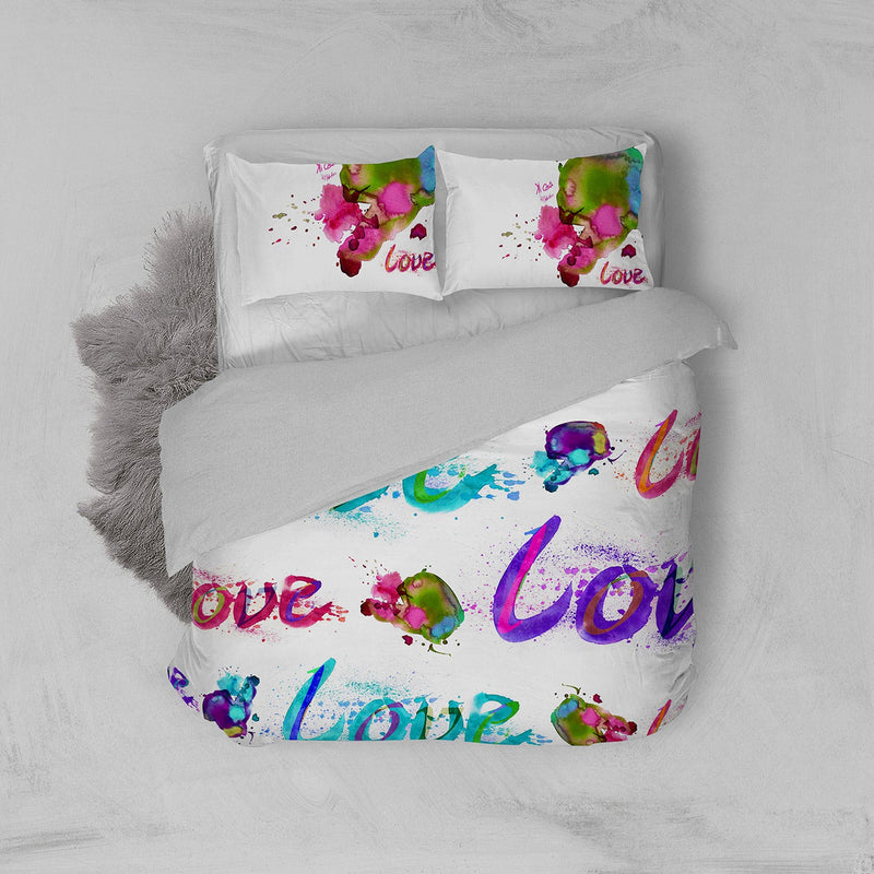 Copripiumino Matrimoniale Stampa sul Sacco e Federe Kio614