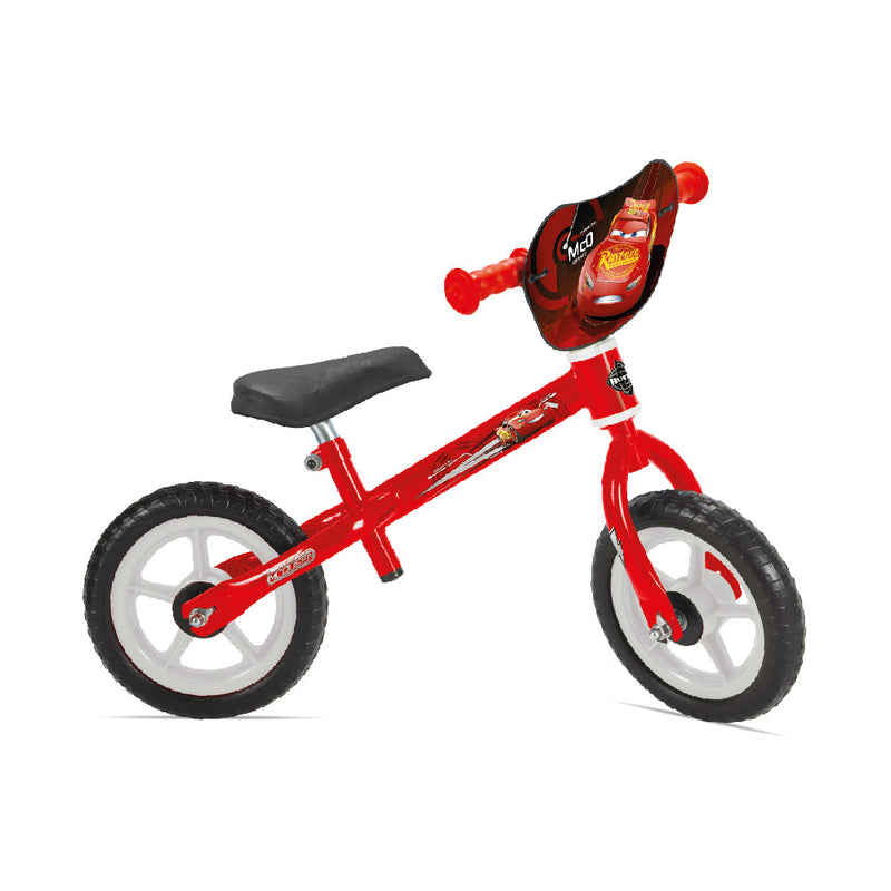 Bicicletta Pedagogica per Bambino Senza Pedali con Licenza Disney Cars 