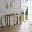 Consolle Allungabile 90x45-90x80 cm in Nobilitato Marrone
