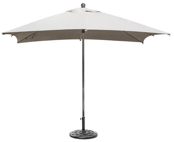 3x3m Alu-Gartenschirm mit Kurbel Milano S Weiß sconto