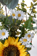 Set 2 Bouquet Artificiali con Girasoli H 53 cm 