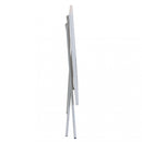 Tavolo Bristol 110x70x72 h cm in Acciaio Tortora