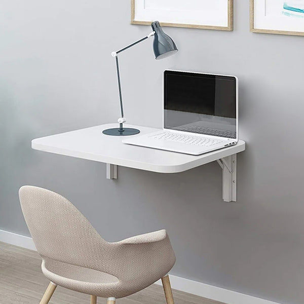 Tavolo Pieghevole a Muro Salvaspazio 80x40 cm in MDF Bianco online