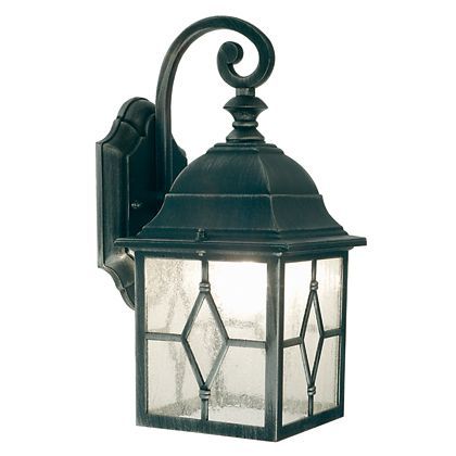 online Kleine quadratische Wandleuchte in Schwarz und Silber für die Linie Rice Sovil für den Außenbereich