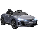 Macchina Elettrica per Bambini 3-5 Anni 103x58x41 cm con Telecomando Sospensioni e Clacson Grigio e Nero      