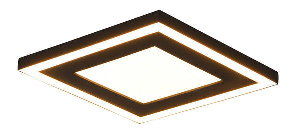acquista Plafoniera da Interno a LED in Plastica Nero Opaco