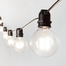 Catena Brillant 10 Led Trasp in Vetro
