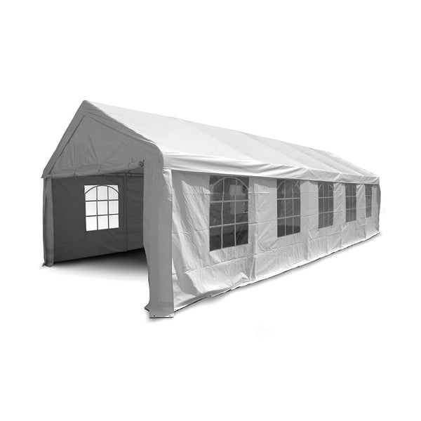 acquista Wasserdichtes Partyzelt 4x10m mit 10 Fenstern Taddei Maxi-Polyethylen-Plane