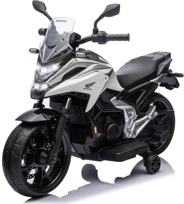 Moto Elettrica per Bambini Licenza Ufficiale Honda NC750X 12V 4,5Ah Bianco sconto