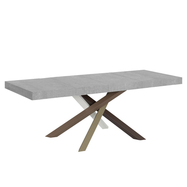 prezzo Tavolo Allungabile 160/264x90x77 cm Volantis Premium Cemento