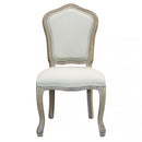 Sedia Charlene 52x50x100 h cm in Legno Beige