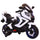 Elektromotorrad für Kinder 2 Sitze 12V Jepsen Weiß
