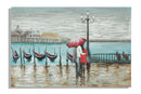 Dipinto su Tela Venice 120x3,7x80 cm in Alluminio Legno e Canvas