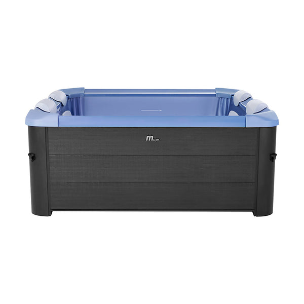 Vasca Idromassaggio da Esterno Spa Smontabile 160x160x65 cm 6 Persone Oslo Sapphire Pannello OLED online