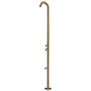 Doccia da Giardino 228,9x18x25 cm con Soffione e Lavapiedi Sined Quartu Oro