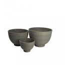 Vaso Grande Narciso Ø45x32 cm in Fibra sintetica Antracite