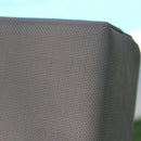 Gazebo Letto Timbuktu 212x149x195 h cm in Alluminio Bianco