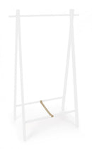 Appendiabiti da Terra 91x50x151 cm Daiki in Legno Bianco