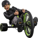 Green Machine Triciclo Go Kart a Pedalata Muscolare 20’’ con Leve Nero e Verde 
