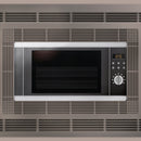 Cornice per Incasso di Forno a Microonde in Mobile da Cucina 60 cm in Plastica Emuca Nichel satinato