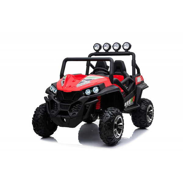 Macchina Elettrica per Bambini Licenza Ufficiale Polar 24V Fuoristrada 2 Posti Rosso acquista