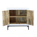 Mobile Cornell 80x40x80 h cm in Legno Marrone