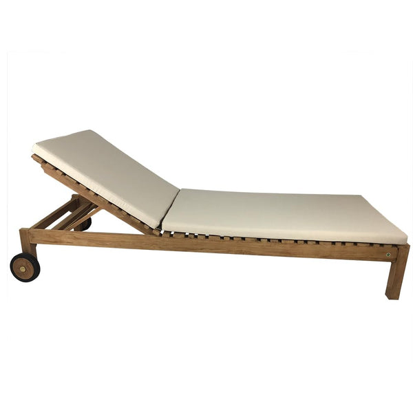 acquista Cuscino per Lettino Prendisole Elafonisi Sfoderabile Spesso 5 cm Crema