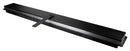 Bruciatore a Bioetanolo per Camini 90x11x5,3 cm 1,7 Litri Silver