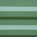 Set 2 Letti per Orto Rialzati 100x100x30 cm in Acciaio Zincato Verde