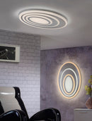 Plafoniera da Interno a LED in Plastica Bianco