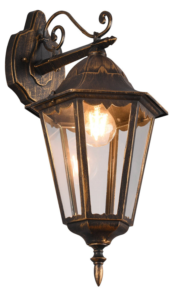 acquista Applique da Esterno Attacco E27 in Alluminio Ruggine