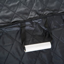 Coprisedile Posteriore Auto per Animali Domestici Nero 147x137 cm 2 