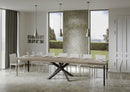 Tavolo Allungabile 180-440x90x77 cm Volantis Premium Cashmere Telaio Antracite 
