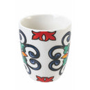 Set 6 Tazzine da Caffè Ø5,8x6,8 cm in Bone China VdE Tivoli 1996 Barrio