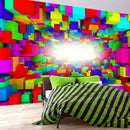 Fotomurale - Light In Color Geometry Carta Da Parato Erroi