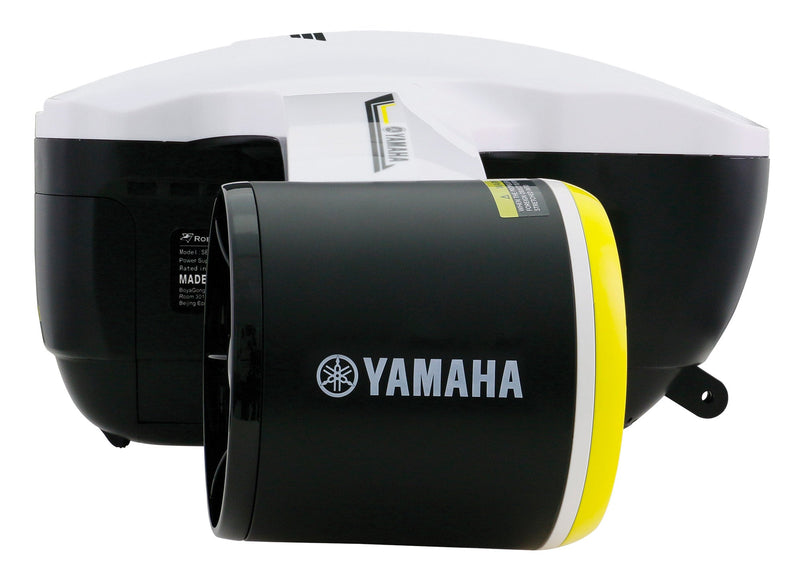 Seascooter Acqua Scooter Elettrico Yamaha Seawing II 8Km/h Bianco e Giallo