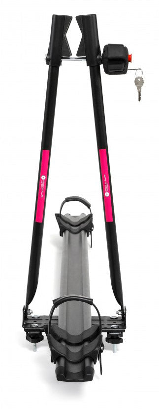 Portabici E-bike da Tetto in Alluminio Modula Panoramica Nero