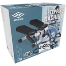Stepper per Allenamento Palestra con Display LDC e 2 Fasce Elastiche Umbro      
