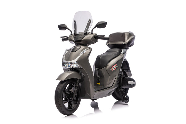 prezzo Scooter Elettrico per Bambini Licenza Ufficiale Honda SH125 12V con Ruote EVA e Sedile Pelle Grigio