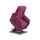 Poltrona Alzapersona Elettrica 2 Motori 82x108x84 cm Baila in Microfibra Dispositivo Medico 1 Viola