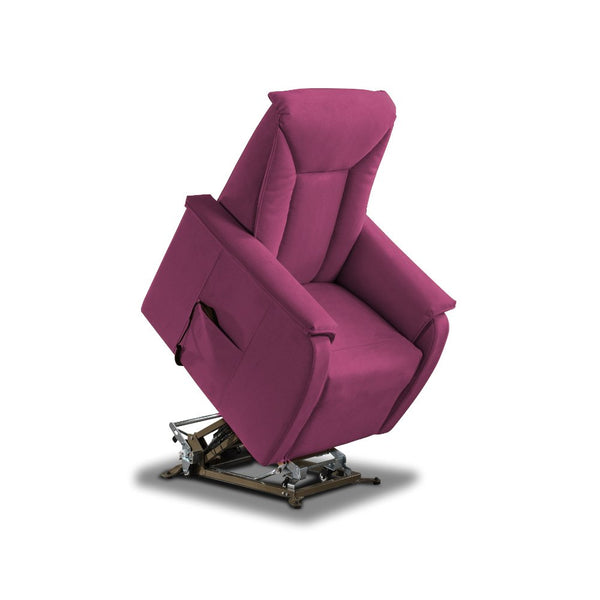 prezzo Poltrona Alzapersona Elettrica 2 Motori 82x108x84 cm Baila in Microfibra Dispositivo Medico 1 Viola
