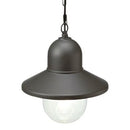 Lampada Sospesa in Alluminio Colore Grigio per Esterno Linea Ice Livos