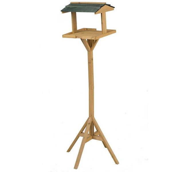 Casetta Mangiatoia per Uccelli da Giardino Bird House in Legno 115x35x35cm prezzo