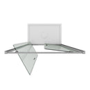 Porta Parete Doccia 2 Ante Battenti In Cristallo Trasparente 6mm H185 Fosterberg Koge Varie Misure