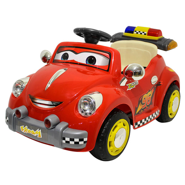 Elektroauto für Kinder 12V Kidfun Cartoon Rot sconto