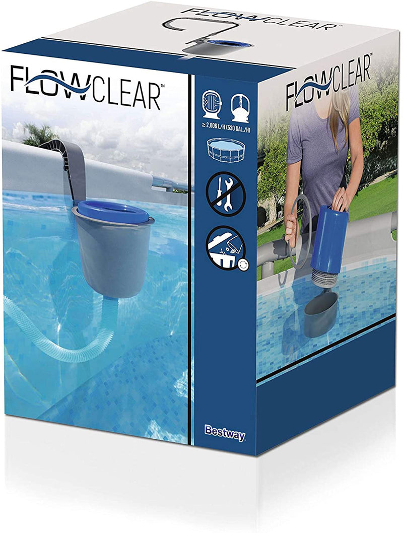 Skimmer per Piscina in Materiale Plastico Anticorrosione Bestway 58233