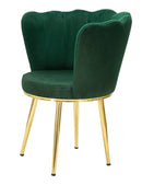 Poltrona Mindy Verde 70x63x83 cm in Legno e Ferro 